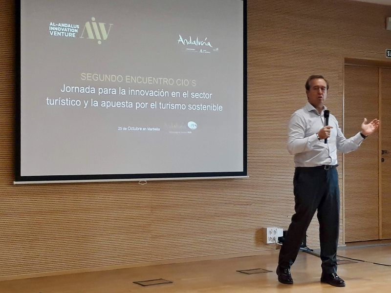 Diego Vargas en Jornada encuentro con CIOs en Marbella
